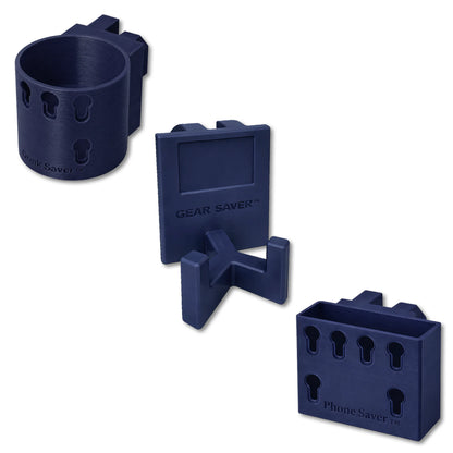 Super Saver Bundle in dark blue. Drink Saver™, Gear Saver™ and Phone Saver™.